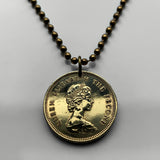 1979 British Hong Kong China 50 Cents coin pendant necklace jewelry Hongkonger Pearl of the Orient Sham Shui Po Yau Tsim Mong Kwai Tsing Tai Po Sha Tin n000655