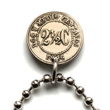 1886! Estados Unidos de Colombia 2-1/2 Centavos coin pendant Gorro frigio Bogotá Medellín Cali Barranquilla Cartagena Cúcuta Soacha Soledad Bucaramanga Bello Ibagué Manizales Montería Valle del Cauca Antioquia Pereira Caldas Armenia Quimbaya n002345