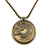 2016 Colombia 1000 Pesos coin pendant Loggerhead sea turtle Tortuga Boba Caguama Cayume Cabezona red ear slider Bogotá Medellín Cali Barranquilla Cartagena Cúcuta Soacha Soledad Bucaramanga Bello Ibagué Manizales Valle del Cauca Antioquia Pereira n000299