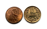 1935 Kolumbien 1 Centavo Münzanhänger Libertad Phrygische Kappe Bogotá Medellín Cali Barranquilla Cartagena Cúcuta Soacha Soledad Bucaramanga Bello Ibagué Manizales Montería Valle del Cauca Antioquia Pereira Caldas Armenien Muisca Chibcha Quimbaya n003728