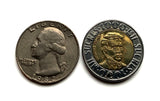 1996 Ecuador 1000 Sucres coin pendant necklace jewelry escudo Ecuatoriano Quito Cuenca Ibarra Los Ríos Azuay Tungurahua Cotopaxi Imbabura Sucumbíos n001601