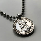 1907! Panama 1/2 Centesimo coin pendant armored helmet Vasco Núñez de Balboa San Miguelito Las Cumbres La Chorrera Tocumen Pacora Arraiján David Vista Alegre Núñez de Balboa Santiago de Veraguas Colón Chilibre Changuinola Penonomé Bugaba Coronado n003321