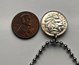 1960 Colombia 10 Cent coin pendant escudo Colombiano flag condor Bogotá Medellín Cali Barranquilla Cartagena Cúcuta Soacha Soledad Bucaramanga Bello Ibagué Manizales Montería Valle del Cauca Antioquia Pereira Caldas Armenia Muisca Chibcha Quimbaya n003422