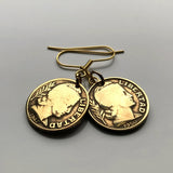 Argentina 5 Centavos coin earrings jewelry lady liberty Phrygian cap Sol de Mayo Buenos Aires Tucumán Salta San Juan Entre Ríos Río de la Plata Puerto Gran Chaco Córdoba Rosario Mendoza Mar del Plata Quilmes e000375