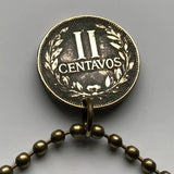 1935 Kolumbien 1 Centavo Münzanhänger Libertad Phrygische Kappe Bogotá Medellín Cali Barranquilla Cartagena Cúcuta Soacha Soledad Bucaramanga Bello Ibagué Manizales Montería Valle del Cauca Antioquia Pereira Caldas Armenien Muisca Chibcha Quimbaya n003728