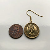 1965 British Hong Kong China 10 Cents coin earrings Hongkonger Pearl of the Orient Sham Shui Po Yau Tsim Mong Kwai Tsing Tai Po Sha Tin Chinese Pearl River Delta Kwun Tong Yuen Long Kwai Tsing e000479