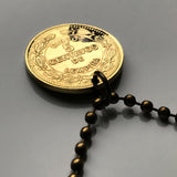 1975 Honduras 5 Centavos coin pendant pirámide Lempira Lenca Tegucigalpa Choluteca masonic eye Yoro Olancho El Paraíso Atlántida Copán La Ceiba San Pedro Sula Choloma Comayagua Centroamérica n003541