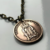 1874 Sweden Sverige 2 Ore coin pendant  Swedish crown Tre Kroner initial O Swedes Svear Stockholm Gothenburg Malmö Uppsala Gotaland Norrland Göteborg Øresund viking Nordic Scandinavia Svealand Scania Fennoscandia n000765