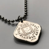 1971 Netherlands Antilles Curacao Aruba Sint Maarten Bonaire Saba Sint Eustatius 5 Cent coin pendant Willemstad Dutch Caribbean Leeward ABC Islands Lesser Antilles Nederlandse Papiamentu Pais Kòrsou Oranjestad Kralendijk Philipsburg The Bottom n002351