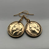 France 10 Francs French coin earrings jewelry Marianne Paris Marseille Lyon Lille Toulouse Nice Côte d'Azur Loire Valley Bordeaux Metz Rennes Reims Avignon Saint-Étienne e000017