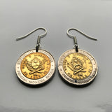 1994 Argentina 1 Peso coin earrings jewelry escudo Argentino Sol de Mayo Buenos Aires Mar del Plata Corrientes Mendoza Entre Rios Río de la Plata Gran Chaco Tucumán Salta San Juan Santa Fe Quilmes Gaucho Patagonia May Revolution tango asado e000249