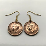 South Africa Farthing coin earrings Cape Sparrows mossie love birds Cape Town Pretoria Bloemfontein Johannesburg Port Elizabeth Bantu Soweto Azania Vereeniging Soshanguve Gauteng KwaZulu-Natal Kruger Durban isiXhosa Nguni Zulu Afrikaans Limpopo e000237