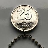 1994 Argentina 25 centavos coin pendant Cabildo Buenos Aires ayuntamiento Plaza de Mayo Tango Argentine Mar del Plata necklace n002327