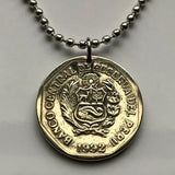 1992 Perú 1 Sol moneda colgante escudo peruano llama Cuzco Lima Puno alpaca Quechua Inca Ica Paracas Huaraz Cajamarca Iquitos Cusco n002562