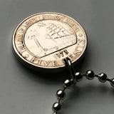 1960 Liberia 5 Cent Münze Anhänger Halskette Schmuck Westafrikanische Elefantensafari Monrovia Gbarnga Buchanan Ganta Kakata Zwedru Harbel Montserrado Nimba Kpelle Bassa Menschen Bong Lofa Harper Pleebo Foya Klao n000734