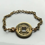 1736-1800 China 1 Cash coin bracelet Qianlong Manchu Great Qing emperor Dongguan Chongqing Chengdu Nanjing Mandarin Manchuria Han b000041