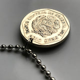 2010 Perú Moneda de 1 Sol colgante Sarcófago de Karajía Valle de Utcubamba Momias de la conquista Inca antiguas ruinas arqueológicas Lima llama n003122