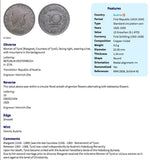 1925 Austria Osterreich 10 Groschen coin pendant Austrian lady Margaret Countess of Tyrol Vienna Salzburg Linz Innsbruck Graz Styria Villach Carinthia Sankt Pölten Wels Ischgl Gmunden Habsburg Vorarlberg Zell am See Solden Wachau Klagenfurt n000025