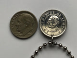 1996 Honduras 20 Centavos moneda colgante collar joyería pirámide Lempira Lenca Tegucigalpa Choluteca ojo masónico Yoro Olancho El Paraíso Atlántida Copán La Ceiba San Pedro Sula Choloma Comayagua Centroamérica n003596