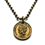 1989 El Salvador 1 Centavo coin pendant necklace jewelry Francisco Morazan San Salvador Santa Ana Soyapango San Miguel América Central Santa Tecla Mejicanos Apopa Delgado Ahuachapán Ilopango Tonacatepeque n003653