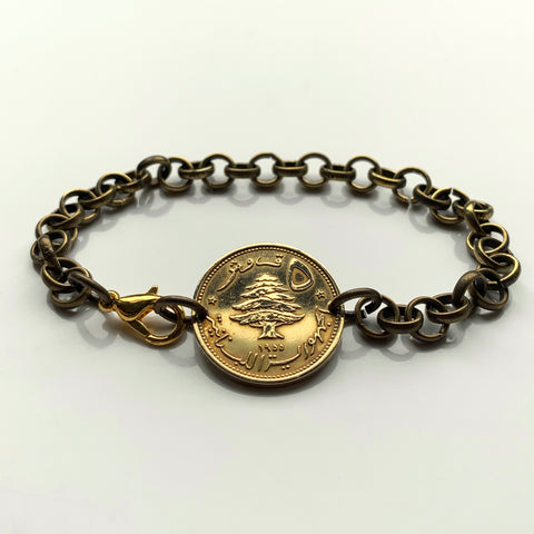 Hip Hop Cuban Multistrand Coin Charm Bracelet – Vembley