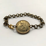 Finland Suomi 20 Pennia coin rolo link chain bracelet fashion jewelry Finnish lion Helsinki Espoo Finnic Nordic tree of life Tampere Vantaa Oulu Turku Lahti Savonlinna Uusimaa Pirkanmaa Jyväskylä Porvoo b000118