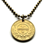1993 2004 Philippines 25 Sentimo coin pendant Eskudo Filipino  Bangko Sentral Ng Pilipinas Pinoy Manila Quezon Davao Caloocan Taguig Cebu Zamboanga Antipolo Pasig Cagayan de Oro Luzon Visayas Panay Mindanao Cavite Bulacan Tagalog Bisaya Hiligaynon n003723