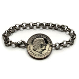 1972 Netherlands Nederland Holland 1 Gulden coin bracelet Dutch lion Queen Juliana Amsterdam Rotterdam The Hague Utrecht Eindhoven Groningen Tilburg Almere Breda Nijmegen De Wallen Randstad Gouda Delft Leiden Low Countries Ajax Dam Square Zeeland b000149