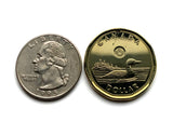 2018 Canada 1 Dollar coin pendant necklace jewelry Canadian loon duck goose Toronto Montreal Vancouver Ottawa Gatineau Calgary Edmonton Quebec Winnipeg Hamilton Ontario Alberta British Columbia Manitoba Victoria n002134