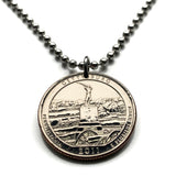 2011 USA Quarter 25 Cent coin pendant Battle of Gettysburg 72nd Pennsylvania Infantry Monument Cemetery Ridge Union Confederate Army n003972