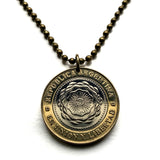 2010 Argentina 2 Pesos coin pendant Sol de Mayo Buenos Aires Tucumán Salta San Juan Entre Ríos Río de La Plata Puerto Madero Quilmes Córdoba Rosario Mendoza Mar del Plata Santa Fe Mataderos Patagonia las Pampas gauchos Corrientes Gran Chaco n001309