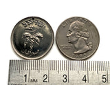 1954 Israel 50 Prutah coin pendant grape vine Jewish Roman War Hebrew leaves branch Menorah Torah Judea Jerusalem Judaism Talmud n002002