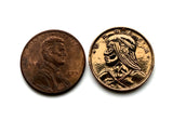 1962 Panama 1 Centavo Panamanian coin pendant necklace jewelry Urraca warrior Casco Viejo San Miguelito Las Cumbres La Chorrera Tocumen Pacora Arraiján David Vista Alegre Vasco Núñez de Balboa n000185