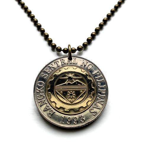 1993 2001 Filipinas 25 Sentimo moneda colgante Eskudo Filipino Bangko Sentral Ng Pilipinas Pinoy Manila Quezon Davao Caloocan Taguig Cebu Zamboanga Antipolo Pasig Cagayan de Oro Luzón Visayas Panay Mindanao Cavite Bulacan Tagalog Bisaya Hiligaynon n003723