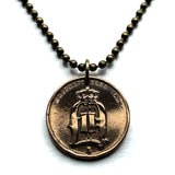 1881 Schweden Sverige 2 Ore Münzanhänger Schwedische Krone Tre Kroner Initiale O Schweden Svear Stockholm Göteborg Malmö Uppsala Gotaland Norrland Göteborg Öresund Wikinger Nordisches Skandinavien Svealand Scania Fennoscandia n000765