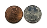 Colgante de moneda de 25 paise de la India, 1999-2001, rinoceronte indio, leones de Ashoka, Mumbai, Nueva Delhi, rinoceronte de un cuerno, Kolkata, safari zoológico hindú en hindi, n.º 001649