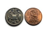 antique! 1884 Serbia 10 Para coin pendant Serbian double headed eagle Belgrade Srbija Kosovo Yugoslavia Novi Sad Vojvodina Kragujevac Subotica Niš city Zrenjanin Nišava Nemanjić dynasty Serbs n001418
