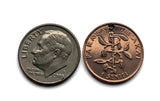 2005 Tonga 1 Seniti coin pendant corn maize plant World Food Day FAO Friendly Islands Nukuʻalofa Tongatapu Neiafu Kolofoʻou Polynesian South Pacific Niuatoputapu Haʻapai Vavaʻu Tuʻi lupulu tauʻolunga Kailao Lapita Kolomotuʻa Austronesia Oceania n000211
