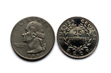 1954 Costa Rica 1 Colon coin pendant escudo Costarricense San Jose Puerto Limón Alajuela Liberia Puntarenas San Vicente Barranca ticos América Central Heredia Cinco Esquinas Desamparados Tamarindo Arenal Cartago Puntarenas Cocos Poás Nicoya n003897