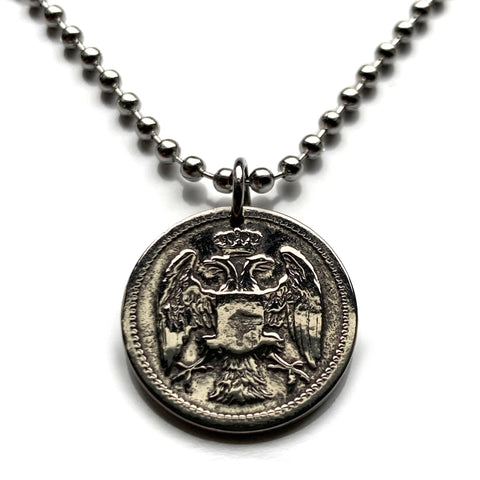 ¡antigüedad! 1883 Serbia 10 Para moneda colgante Águila bicéfala serbia Belgrado Srbija Kosovo Yugoslavia Novi Sad Vojvodina Kragujevac Subotica Niš ciudad Zrenjanin Nišava Nemanjić dinastía Serbios n001418