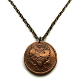 1811 Russian Empire 2 Kopecks coin pendant Russia double headed eagle Moscow Novosibirsk Sochi Slavic Volgograd Red Square Omsk Samara Siberia Rus Tatars n001646