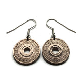 Estados Unidos 1995-2003 Pendientes de monedas con fichas de tránsito del metro de la ciudad de Nueva York Manhattan Times Square Queens Bronx Brooklyn Staten Island NYC EFR trenes transporte ferroviario e000279 