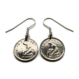 1944 Bélgica 1 Franco moneda colgante collar joyería Segunda Guerra Mundial Ocupación nazi alemana León belga Bruselas Brujas Amberes Gante Lieja Limburgo Bilstain Valonia Namur Lovaina Charleroi Mechelen Flandes Flamenco Deurne Ostende Dinant n001143