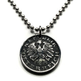 1948 Austria Osterreich 10 Groschen coin pendant Austrian eagle Vienna Habsburg shield Salzburg Graz Innsbruck Carinthia Styria Klagenfurt Villach Sankt Pölten Linz Tyrol Wels Dornbirn Wiener n000436