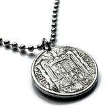 1953 España Spain 10 Centimos coin pendant necklace escudo Español Madrid Barcelona Sevilla Granada Zaragoza Toledo Cadiz Tenerife Córdoba Valencia Málaga Bilbao Coruña Cataluña Andalusia Palmas Ibiza n002302