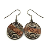 USA SEPTA Southeastern Pennsylvania Transportation Authority Token coin earrings rapid transit bus trolley tram subway Philly SEPTA Key Card commuter light rail Philadelphia Bucks Chester Delaware e000687