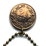 1880 Netherlands 2-1/2 Cents coin pendant Dutch lion Amsterdam Utrecht Holland Rotterdam The Hague Eindhoven Groningen Tilburg Leiden Nederlanden Groningen Almere Stad Breda Nijmegen Gouda n001216