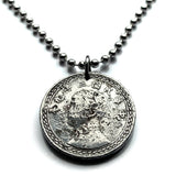 1950 Taiwan Republic of China 2 Jiao coin pendant Taiwanese map Formosa Taipei Sun Yat-sen Taichung Kaohsiung Taoyuan Tainan Hsinchu Kuomintang Keelung Chiayi Changhua Miaoli Taoyuan Taitung n003459
