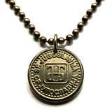 1994 Yugoslavia Jugoslavija 1 Para coin pendant ЈНБ socialist Serbia Croatia Bosnia Herzegovina Slovenia Montenegro Macedonia Kosovo n003928