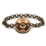 1965 Sweden Sverige 5 Ore coin bracelet jewelry Swedish crown Tre Kroner Swedes Stockholm Gothenburg Malmo Uppsala Linkoping Orebro Vasteras Scania Scandinavia Vikings Gotaland Norsemen b000183